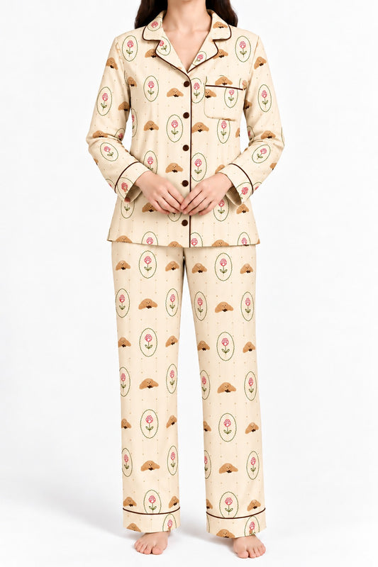 Ms. Croissant PJ Set