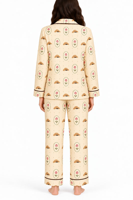 Ms. Croissant PJ Set
