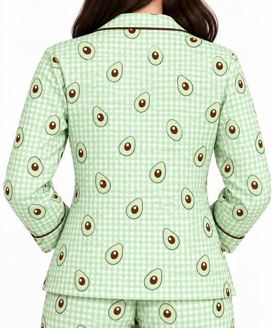 Avocado Day PJ Set