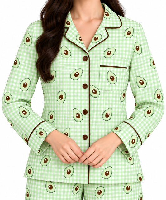 Avocado Day PJ Set