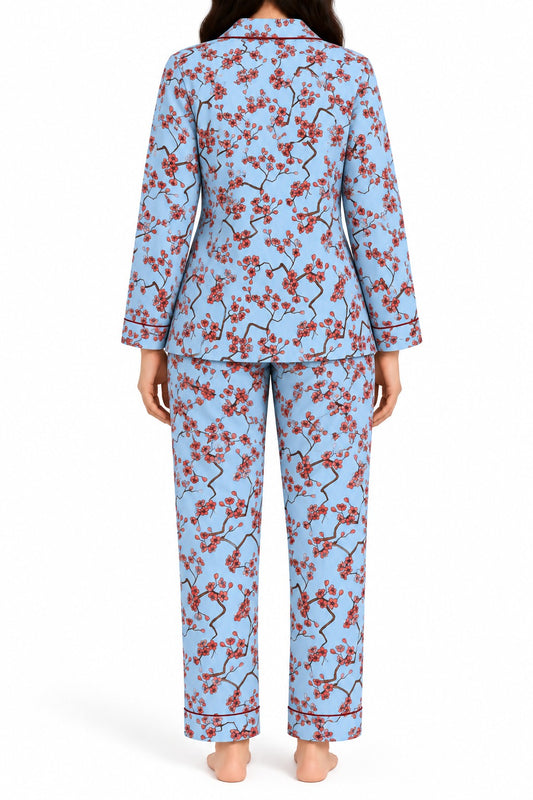 Blossom Blue PJ Set