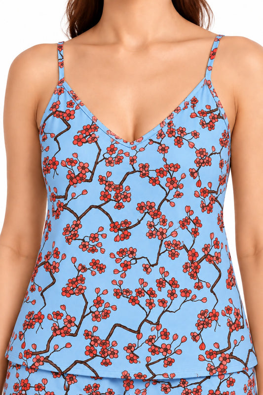 Blossom Blue Cami Set