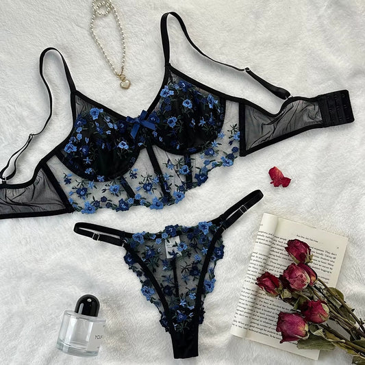 Blue Florals