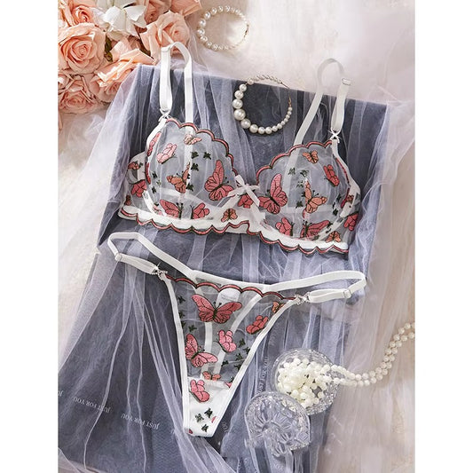 White Butterfly Lace