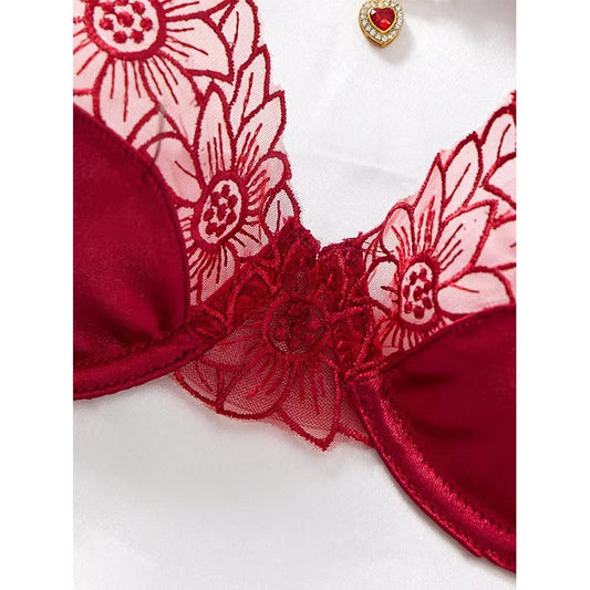 Rose Red Lace
