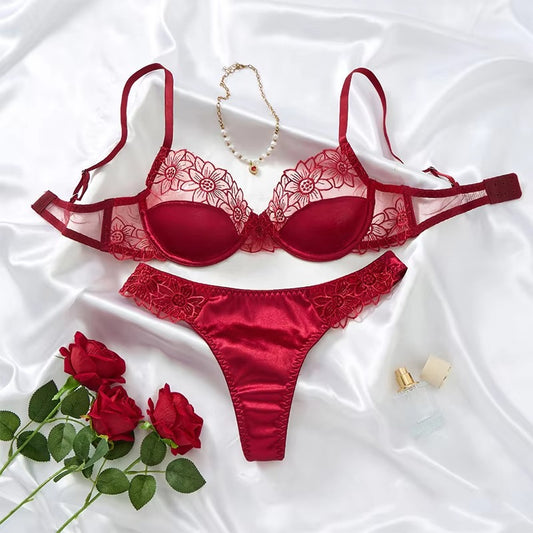 Rose Red Lace